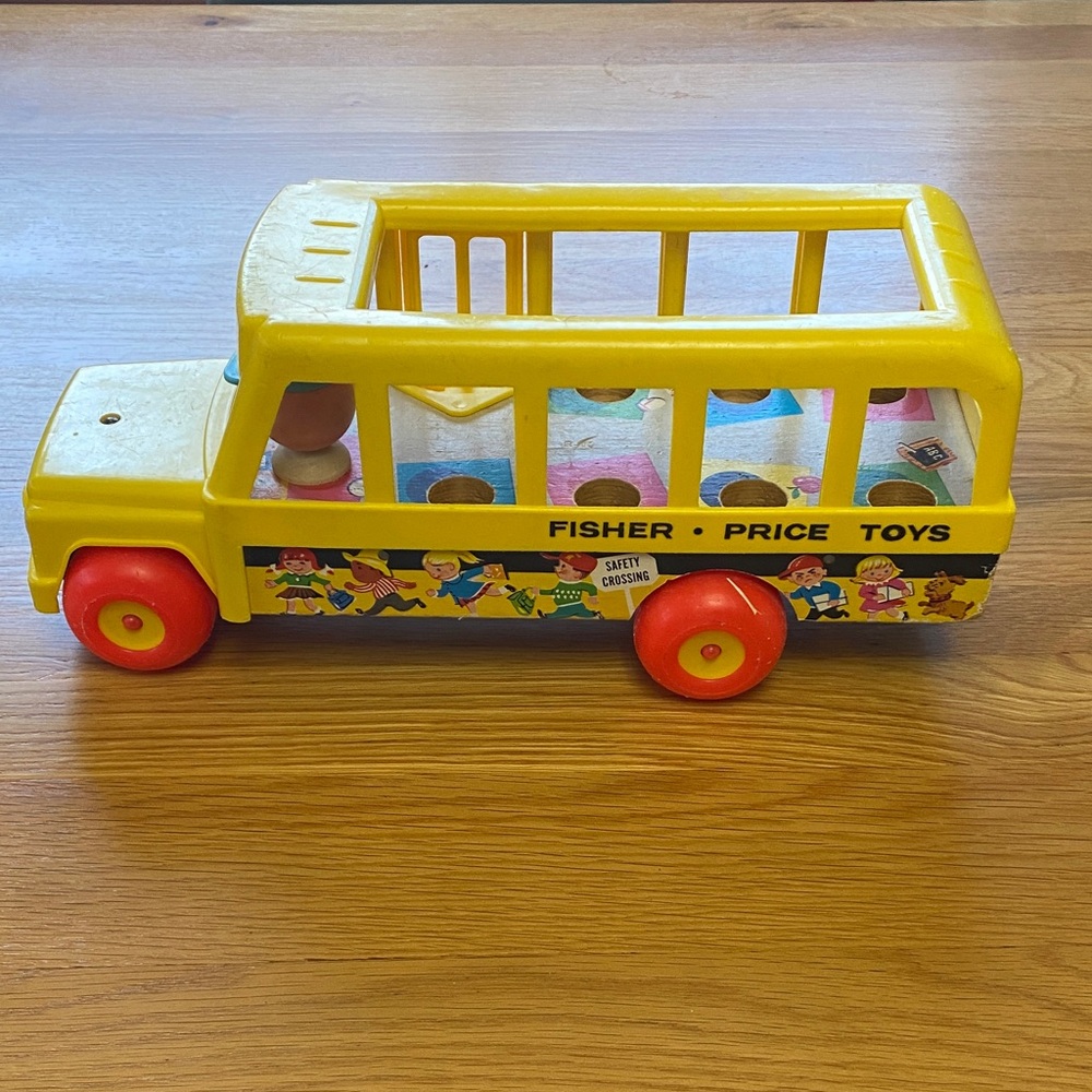 Vintage Fisher Price School Bus